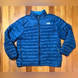 The North Face Men’s Terra Peak Thermoball Insulated FZ Puffer Jacket Blue Sz XL